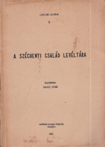 A Sz�chenyi csal�d lev�lt�ra