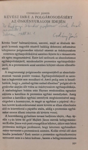 Forradalom ut�n-kiegyez�s el�tt - k�l�nnyomat! -dedik�lt!