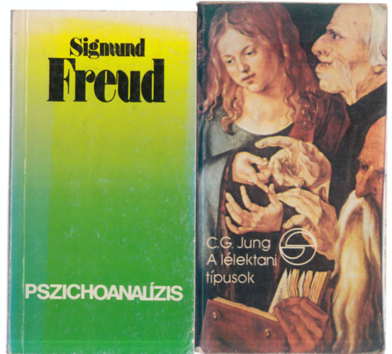 Sigmund Freud, Carl Gustav Jung - 2 db. pszicholgia knyv (Freud: Pszichoanalzis + Jung: A llektani tpusok)