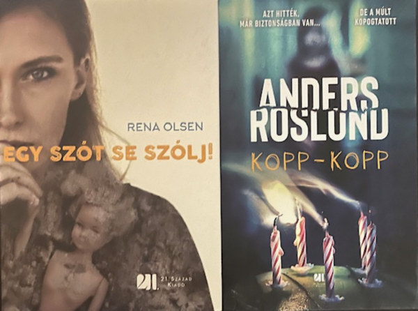 Anders Roslund Rena Olsen - Thriller knyvcsomag (2 ktet )