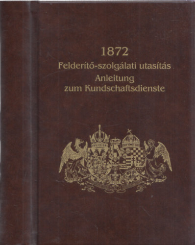 1872 Feldert-szolglati utasts - Anleitung zum Kundschaftsdienste