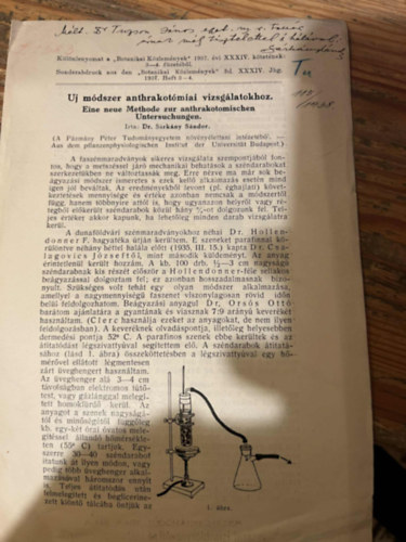 j mdszer anthrakotmiai vizsglatokhoz