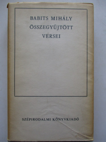 Babits Mih�ly �sszegy�jt�tt versei