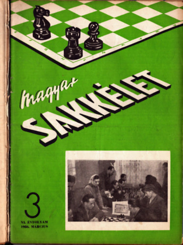 Magyar sakklet 1956-57. VI-VII. vfolyam 1-12. szm (2 teljes vfolyam)