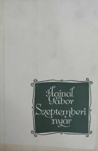 Szeptemberi ny�r