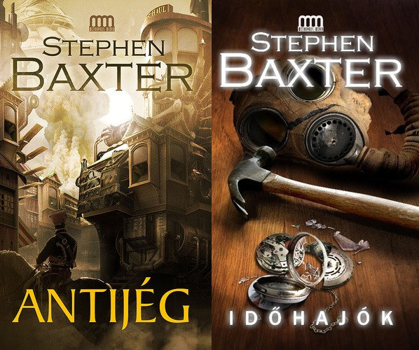 Stephen Baxter - 2 db Stephen Baxter sci-fi reg�ny: Antij�g + Id�haj�k