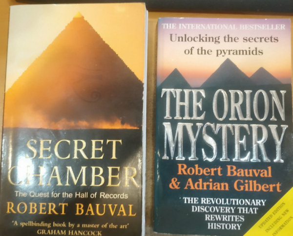 2 db piramis-rejt�ly: Secret Chamber - The Quest for the Hall of Records + The Orion Mystery - Unlocking the Secrets of the Pyramids