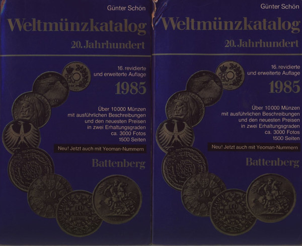 Weltmnzkatalog 20. Jahrhundert 1985 I.-II.