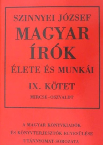 Magyar rk lete s munki IX.