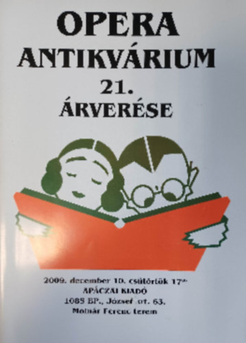 Opera Antikvrium 21. rverse
