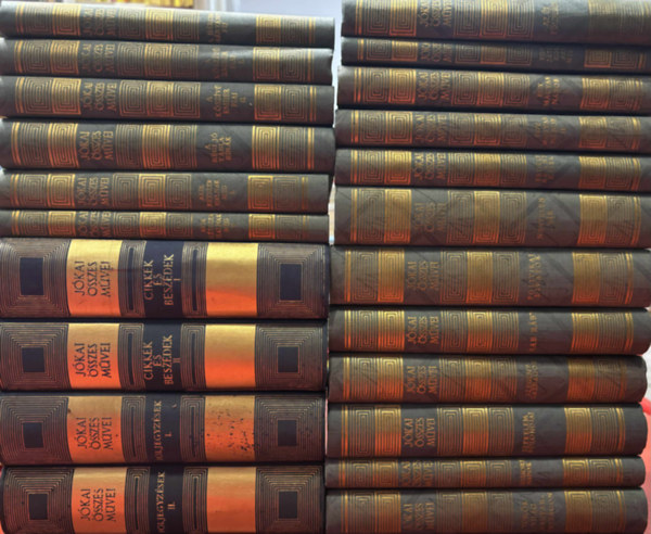 J�kai �sszes m�vei (kritikai kiad�s) 22 db k�nyv