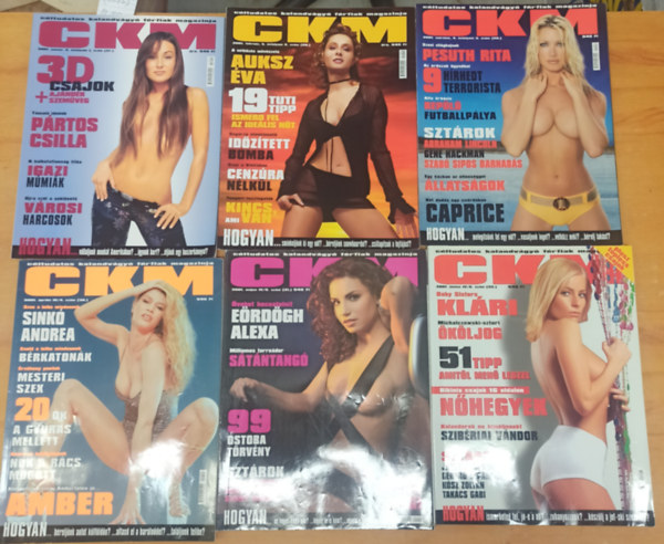 CKM magazin 2001. 1-12. (teljes)