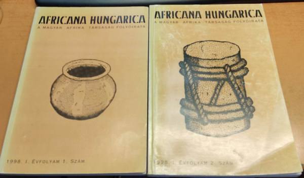 Africana Hungarica - A Magyar Afrika Trsasg folyirata - 1998. I. vfolyam 1-2. szm (2 ktet)