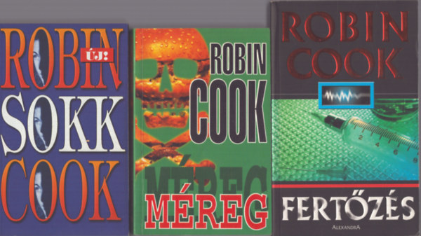 3 db Robin Cook ktet: Sokk - Mreg - Fertzs