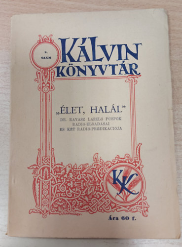 let, Hall (Klvin knyvtr 8.szm)