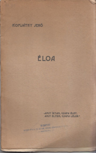 loa nejhez irt kltemnyciklusa