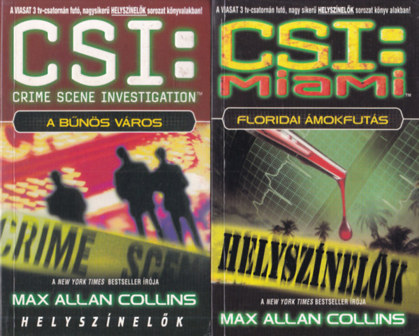 2 db CSI krimi: A bns vros + Floridai mokfuts