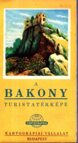 A Bakony turistatrkpe (1975)