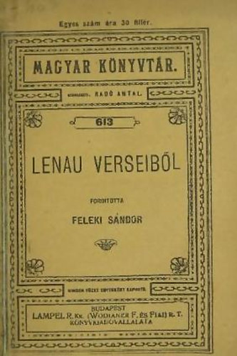 Lenau - Lenau verseibl