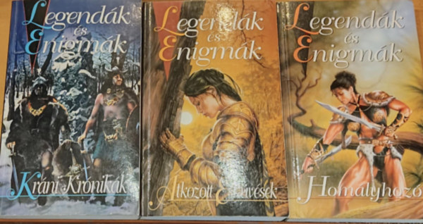 Kornya Zsolt - 3 db Legendk s Enigmk: Krni Krnikk (2) + tkozott eskvsek (5) + Homlyhoz (8)