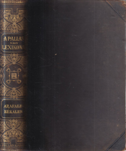 A Pallas nagy lexikona II. (Arafale-Bkalen)