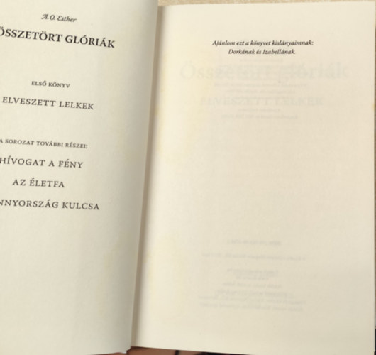 Elveszett lelkek - �sszet�rt gl�ri�k 1.