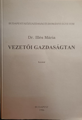 Vezeti gazdasgtan