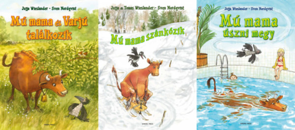 3 db M mama meseknyv: M mama szni megy + M mama sznkzik + M mama s Varj tallkozik