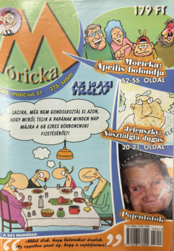 M�ricka 275. sz�m - 2005. m�rcius 31.