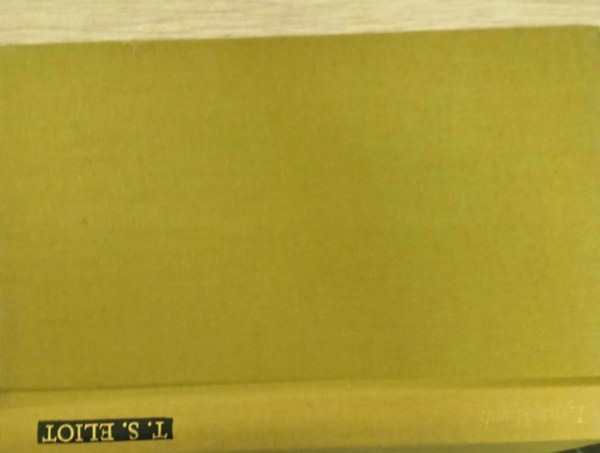 T. S. Eliot versei (Lyra Mundi)