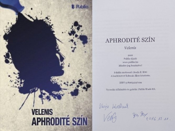 Aphrodit� sz�n  Dedik�lt!