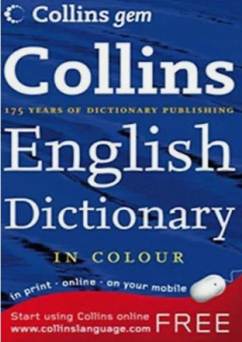 Collins English Dictionary in Colour (Collins Gem)