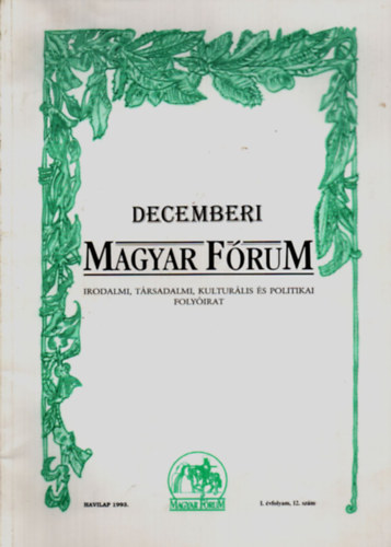Havi Magyar Frum-december(1993.)