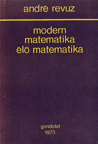 Modern matematika l matematika