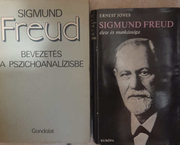 2 db: Sigmund Freud: Bevezets a pszicholgiba + Ernest Jones: S.Freud lete s munkssga