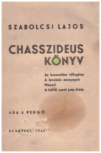Chasszideus k�nyv