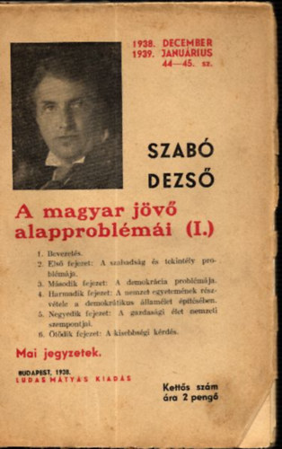 Szab Dezs - A magyar jv alapproblmi I. (Szab Dezs jabb mvei 44-45.)