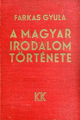 A magyar irodalom trtnete