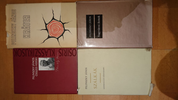 4 ktet Pilinszkytl: Szlkk, Nagyvrosi ikonok, Krter, sszes versei