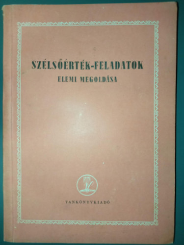 Szlsrtk-feladatok elemi megoldsa