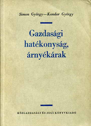Gazdasgi hatkonysg, rnykrak