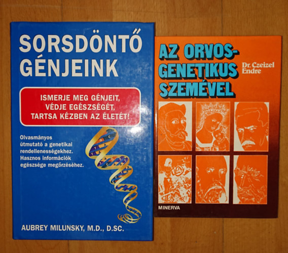 2 k�nyv a genetik�r�l: Sorsd�nt� g�njeink, Az orvosgenetikus szem�vel