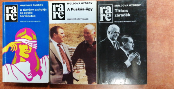 3 db Moldova sorozat:A trvny szolgja+A Pusks-gy,Titkos zradk