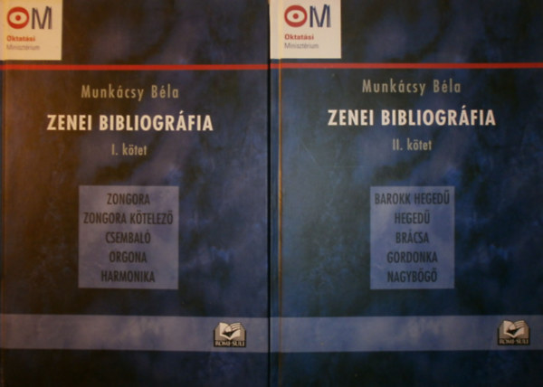 Zenei bibliogrfia I-II.