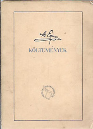 Eminescu k�ltem�nyek