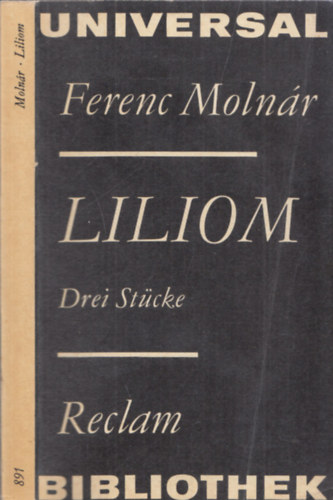 Ferenc Molnr - Liliom (Nmet nyelv)