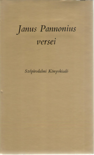 Janus Pannonius versei