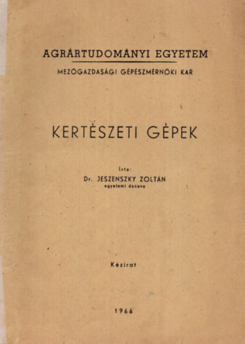 Kertszeti gpek