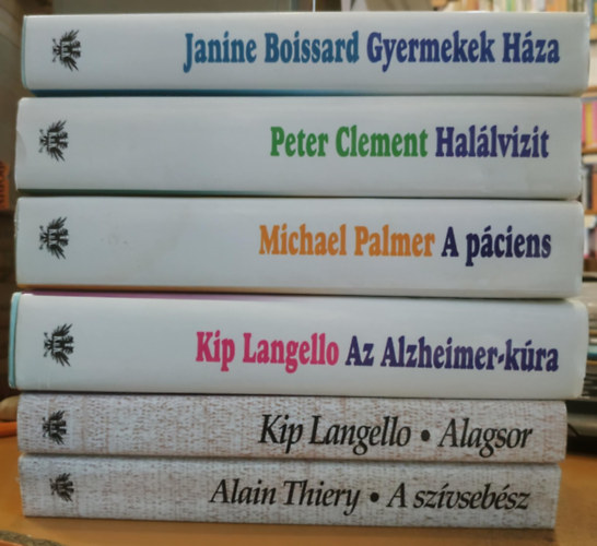 6 db orvosi krimi: Gyermekek Hza; Hallvizit; A pciens; Az Alzheimer-kra; Alagsor; A szvsebsz