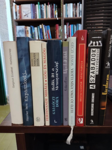 Magyar irodalom 10 db KNYVMENT AJNLAT: Ketts nnep,  Kapaszkodj..., Visegrdi estk, Gg s Magg, Hall, itt a Mennyorszg!, Felprblt letek , Szz fabula, A Szabadok Testvrisge, Vrterem, Viotti ngy vagy t lete